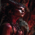 **❤️ 🔥 👹 😈 speleothem demon queen --p tvgdds9 zzmkt1u --ar 5:7** - Image #2 <@370960263245070346>