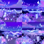 **a cute cat chasing butterflies near the ocean waves --sref 2707741649 3685607445 4085918670 --v 7.0 --ar 3:2 --p jxedwsk r9zzeex** - Variations (Strong) by <@937851746712186921> (relaxed)