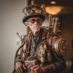 **a steampunker as Objet d'art --v 7.0 --raw** - Image #2 <@1071135204846096475>