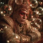 **kathakali smoke and mirrors bathhouse. Glitter glitter balloon balloons balloons --s 250 --v 7.0** - Image #4 <@974789918188535848>