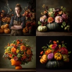 **photo professionnelle, photo promotionnelle, citrouilles fleuries, pour boutique de fleurs --v 7.0** - <@864083879194525716> (fast)
-# Create, explore, and organize on [midjourney.com](<https://midjourney.com/imagine?from_discord=1>)