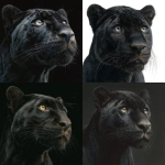 **a beautiful realistic portrait of a black jaguar** - <@1088638145991553126> (fast)
-# Create, explore, and organize on [midjourney.com](<https://midjourney.com/imagine?from_discord=1>)