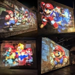 **super smash brothers projected onto a brick wall --v 6.1** - <@1001501262673612972> (relaxed)