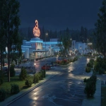 **neon number 3 on top of the sign --ar 16:9 --v 7.0** - Image #3 <@1109243302286471329>