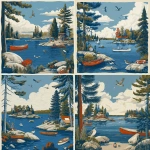 **<https://s.mj.run/dnEDF8WzQwU> for lake of the woods ontario - include a walleye, loon, coleman lantern, life buoy and white pine island.** - Variations (Strong) by <@1149448379978489937> (fast)