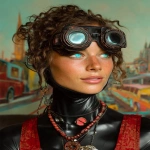 **<https://s.mj.run/wgb1wTwrrrs> in reptilian 80s hair band steampunk style --ar 3:4 --s 250 --v 7.0** - Image #4 <@1071135204846096475>