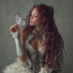 **butterfly dream, it's you dreaming of the butterfly or the butterfly dreaming of you? It's in my dream or in the butterfly's dream? Ethereal, fantasy, studio photography --v 7.0** - Image #2 <@1071135204846096475>