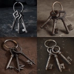 **old style keys on a key ring. Dynamic, angular, medieval keys** - <@616078778220675073> (fast)