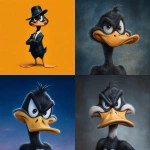 **Daffy Duck --ar 1:1 --v 7.0 --s 105 --exp 50** - <@1069784779991548015> (relaxed, stealth)