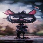 **Mangy cat with fleas figure --ar 3:7 --p f6gpn1a --v 6.0** - Image #3 <@974789918188535848>