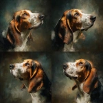 **A basset hound portrait, head turned slightly. Blurry background. Painterly style.** - Variations (Strong) by <@817022345902162030> (fast)
-# Create, explore, and organize on [midjourney.com](<https://midjourney.com/imagine?from_discord=1>)