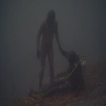 **<https://s.mj.run/jBF-3OvXjpI> <https://s.mj.run/6TBgezyNmL8> <https://s.mj.run/5RzicLNMaCI> An eerie movie scene featuring the discovery of a mystery in the ocean of Fiskebäckskil, Bohuslän. scientific equipment, camera crew, sunken boats, wires, cables, batteries, viking runes, hällristningar, bog people, stone-age memorabilia, ruins, dolmens, seaweed, kayaks, life vests, dead fish, wetsuits, lighting equipment, sound recording, microphones, tripods, scaffolding, movie props, soundstage, costumes, animatronics, plastics, rubber, ferns, moss, evergreens, pine trees. Realistic photography. --chaos 96 --ar 3:2 --raw --iw 2 --p 9kuhrxg** - Image #2 <@948180533639282688>