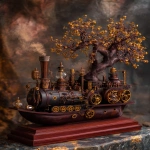 **dendrokinetic steampunk --ar 3:4 --p ht8lvr3** - Image #2 <@948741381743083580>