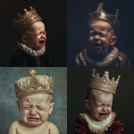 **no kings crown on the haed of a crying baby --s 50** - <@441294708036206603> (fast)