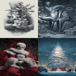 **have a holly jolly monochronolith Christmas --ar 9:16** - <@911637101290877029> (fast)