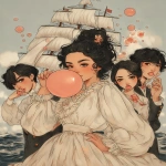 **bubblegum brigantine --ar 4:5 --sref 2270098120 2786818499 337954854 742412171 --p ht8lvr3** - Image #4 <@948741381743083580>