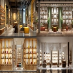 **flat elevation shoes for woman retail store interior --ar 4:1 --v 7.0** - <@1173644971937636354> (fast)