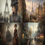 **belle epoque steampunk Paris --ar 16:9 --profile y72szb9 --v 7.0** - <@633339656913813530> (relaxed)