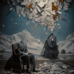 **deep fake surrealism <https://s.mj.run/nZVub3jGHVE> --ar 7:5 --v 7.0** - Upscaled by <@1071135204846096475> (fast)