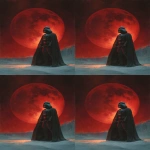 **Darth Vader poster, lunar eclipse on the background, in the style of Norman Rockwell and Boris Vallejo --v 7.0 --ar 3:4** - Variations (Region) by <@1071437900610293863> (fast)
-# Create, explore, and organize on [midjourney.com](<https://midjourney.com/imagine?from_discord=1>)
