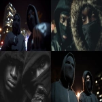 **2 St. Louis Based black Rappers, wearing all black, black masks and hoods, gloves, up close and personal 8k professional photography shoot for an album cover, low light night time dynamic and cinematic --ar 16:9 --v 7.0 --raw** - <@1060379121521279086> (fast)