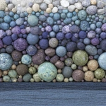 **fluvioglacial eskers comprised of stacked large river stones at the bottom folowed by emdium stones and topped by small diameters marbles** - Image #3 <@1104658519212441662>