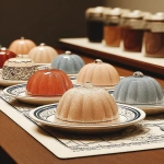 **Cosmography vintage jello made for a 1950s dinner party next to other retro desserts --sref 102 85577002 875603842 1482770051 --ar 4:5** - Image #1 <@948741381743083580>