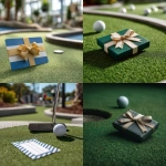 **a gift card on a putting green - mini golf** - <@1252403463975866382> (fast)