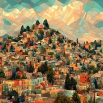 **a Bernal hill San Francisco in the style of theo van doesburg --ar 16:9** - Image #3 <@1061324437334544496>