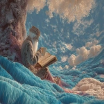 **<https://s.mj.run/DO7vuWoXxIU> <https://s.mj.run/PXrO9_BRdpk> <https://s.mj.run/cSbckn_wxpI> <https://s.mj.run/j46HPvqoY_A> <https://s.mj.run/v8zjIgUTuu4> Cotton Clouds Paint a Scene of an Old Man Relaxing in the Forest Drinking some Tea, Looking over a book containing Fluvioglacial-Outwash-Plaines Craft-World Hyper-RealityMash --ar 3:2 --v 7.0** - Upscaled by <@426654487248109579> (fast)