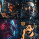 **man over 40 struggling to understand crypto and AI, make it hpyer detailed, a little funny, but reaslitic** - <@895646605166936064> (fast)
-# Create, explore, and organize on [midjourney.com](<https://midjourney.com/imagine?from_discord=1>)