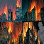 **serious comic book art of st james street house in london, burning white stone house, by night, victorian london, huge fire in the dark --ar 7:2 --raw --v 7.0** - <@318345169080549377> (fast)
-# Create, explore, and organize on [midjourney.com](<https://midjourney.com/imagine?from_discord=1>)