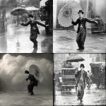 **charlie chaplain silent film he struggles with a parasol comedically in a storm in manhattan --s 50 --p z4f83u2 --v 7.0 --raw** - <@997245562065789039> (relaxed)