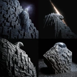 **<https://s.mj.run/Id_rLAb-SeY> with a iridium surface --ar 5:7 --v 7.0 --raw** - <@1071135204846096475> (fast)