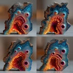 **alien chorus on the opalized wood planet --oref <https://s.mj.run/D199OLhwzzI> --s 750** - Variations (Subtle) by <@405548268966117377> (fast)