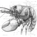 **mechanical technolobster, weaponized, armored, ready to war in a festive holiday crustacean --ar 16:9 --profile sw3hfp8 --v 7.0** - Image #2 <@1054482006731395092>