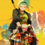 **punk --no smoking cigarette --sref 275192691 1958632036 1430290407 3311227420 --niji 6 --p ke69z7s --sv 4 --ar 4:5 --raw** - Image #2 <@948741381743083580>