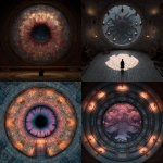 **a beholder ina circular room.** - <@655005986771304448> (fast)