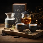 **foxfire tea company, branding, advertising photography --s 250 --v 6.1** - Image #4 <@1007106543935823902>