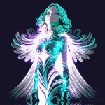 **<https://s.mj.run/sIDGHk6AuLY> ::1 neon Epsilon Aurigae --sref 4023863480::6 <https://s.mj.run/sIDGHk6AuLY> ::1 <https://s.mj.run/LxbVXgQFWJQ> ::1 --ar 1:1 --s 1000 --niji 7 --c 5 --raw** - Image #3 <@1152889510158401576>