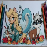 **🍂🦨🏹⚔️ 🌈✏️ --ar 7:4 --sref 80 --sv 4 --sw 100** - Image #3 <@370960263245070346>