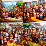 **America a children's book illustration by Fernando Botero --raw --sref 997 --profile zv6qam2 --sv 4 --v 7.0** - <@1018138887199129620> (fast)