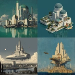 **Atlantis, solarpunk, Bauhaus, --v 7.0** - <@338517453451821057> (fast)
-# Create, explore, and organize on [midjourney.com](<https://midjourney.com/imagine?from_discord=1>)