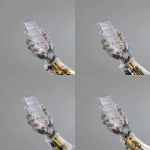 **iphone17, straight on, held by a semi-transparent robot hand made of coding lines --v 7.0** - Zoom Out by <@1048326817838280714> (fast, stealth)
-# Create, explore, and organize on [midjourney.com](<https://midjourney.com/imagine?from_discord=1>)