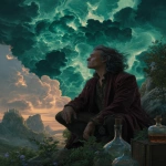 **Rumplestiltskin Set against a geomagnetic storm --ar 3:4 --p v72x35v** - Image #3 <@948741381743083580>