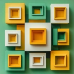 **white, green and yellow box illustration / printing square / three dimensional abstract geometric squares / immersive aesthetics / grandeur of scale --v 6.1 --stylize 250 --chaos 1 --style raw --weird 1 --q 2** - Image #2 <@1080572898269466724>