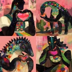 **plasma valentine diplodocus with heart hands --ar 4:5 --niji 6 --p 1ko4kyo --sref 1999999999 1999999991 416557976 2252558232 698008135 1078492728 2187294478 217414415 416417418 7337 80085 696969 47 73 696968 97 100 --sv 4 --raw** - <@948741381743083580> (fast)