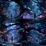 **alice in the opalized wood wonderland --sref <https://s.mj.run/-CTeHzNmPQk> --v 7.0 --raw** - <@1071135204846096475> (relaxed)