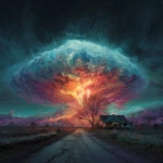 **world of pulchritudinous dreams / taut thriller / B-movie / geomagnetic storm / mind-bending intricate blend of joviality and gripping science fiction adventure / noir classic / primal / raw / stunning / unforgettable / wabi-sabi / delectation fuel / industrial light dyad glitch --no women, girls, females, borders, collages, frames, split screens** - Image #2 <@1080572898269466724>