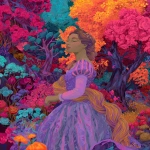 **Rapunzel fairytale told in kaleidochromic tones --ar 4:5 --p ht8lvr3 djcuvnt** - Image #1 <@948741381743083580>
